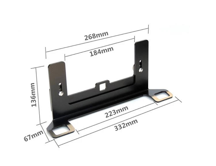 ISOFIX Dimensions of Child Seat Belt Bracket