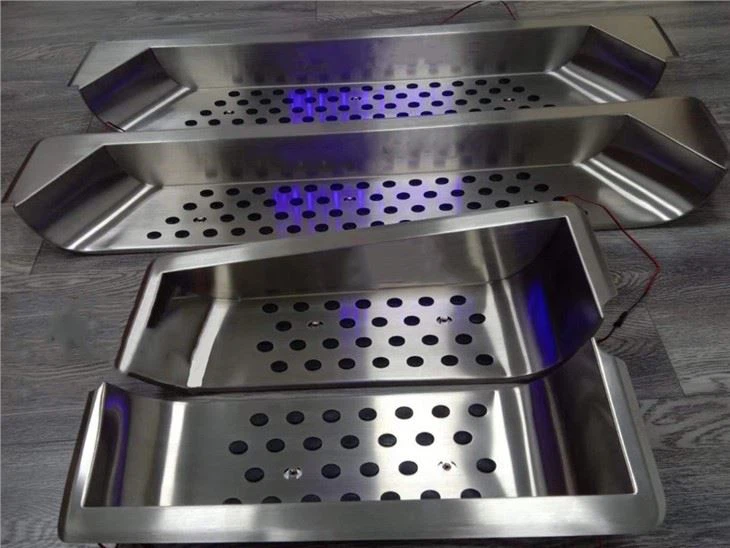 Automobilio salono pedalas furgonui