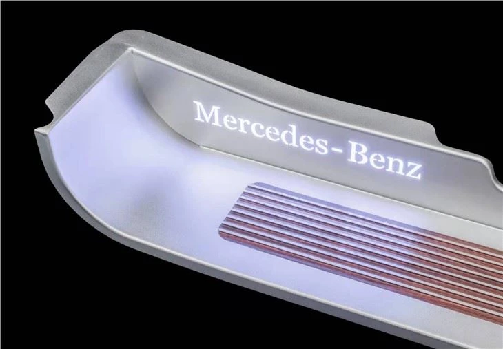 Welcome pedal for Mercedes Benz 1