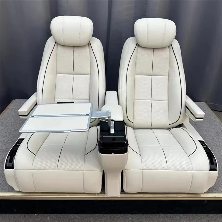 Dvi sėdynė su Maybach stalu, skirta komercinėms transporto priemonėms