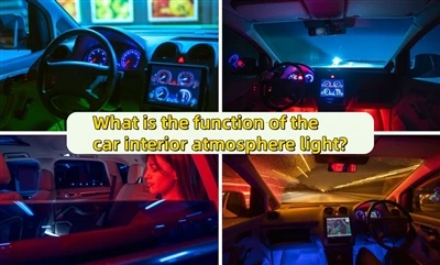 Kokia yra automobilio salono atmosferos apšvietimo funkcija?
