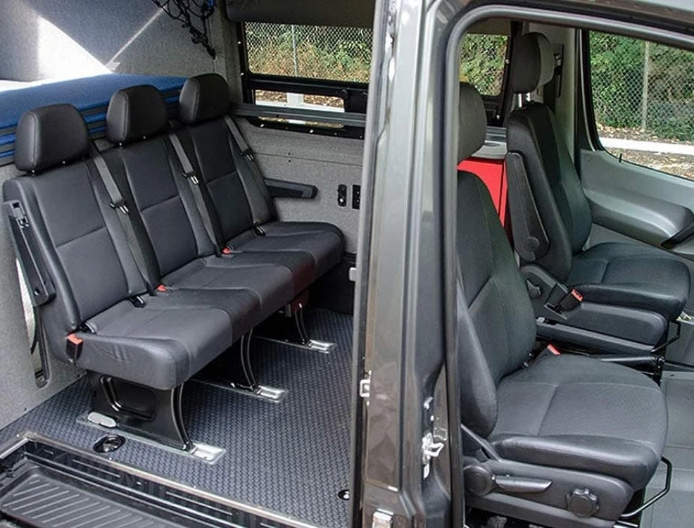 modified van seat