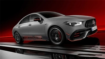 2024 m. Mercedes-Benz AMG CLA45S vidus ir išorė