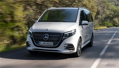 Mercedes-Benz V klasės MPV: ne pristatymo furgonas