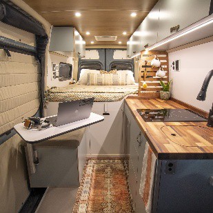 Kas gamina kemperį „Sprinter“.