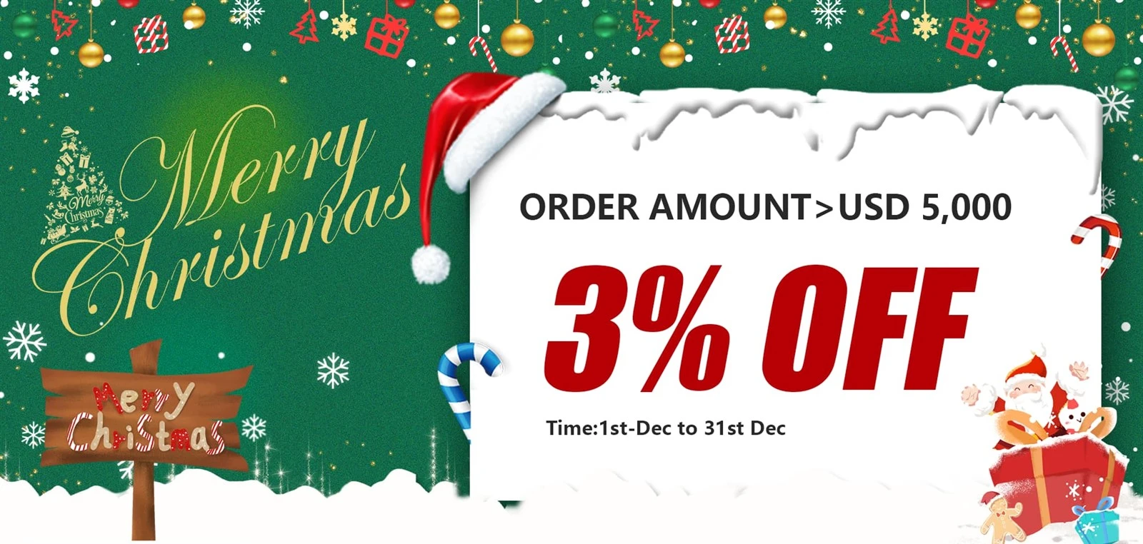 Xiamen Ken ch Christmas Offer